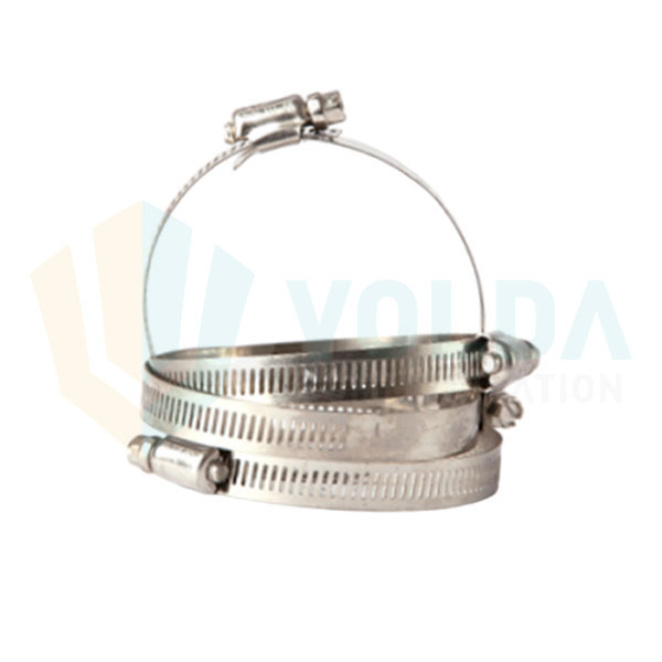 round member adapter, stainless steel hose clamp
