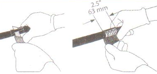 ground kit for rg8 cable