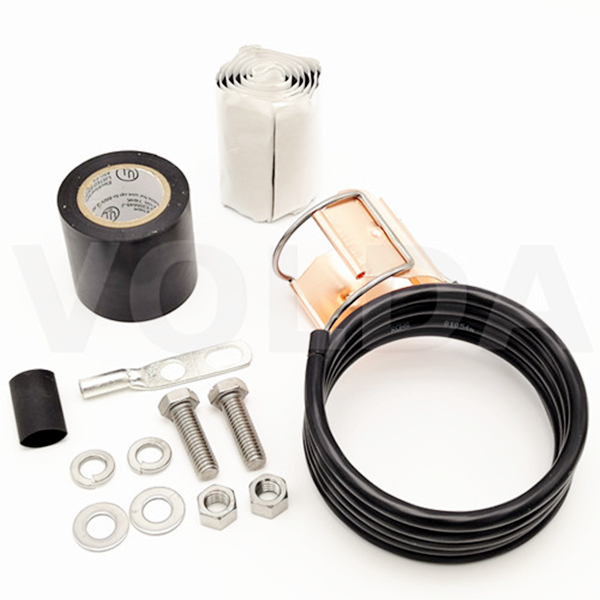 Clip On Type 1 1/4 Cable Grounding Kit, 1 1/4 Ground Kit Volda